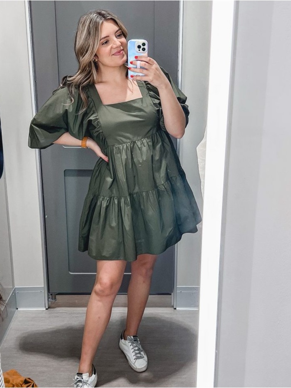 A New Day ruffle dress